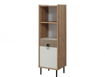 Bookshelf Cabinet Office Shelf Wood Wooden Cabinet Brown Children's Room